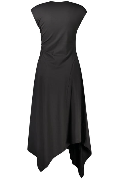 ROBE LONGUE NOIRE POUR FEMME DESIGUAL