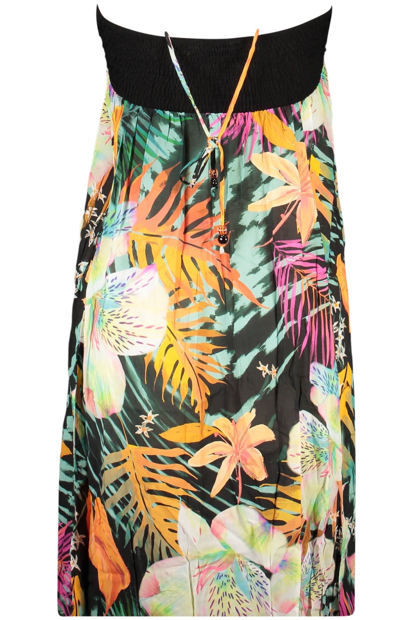 DESIGUAL WOMEN'S LONG BLACK DRESS