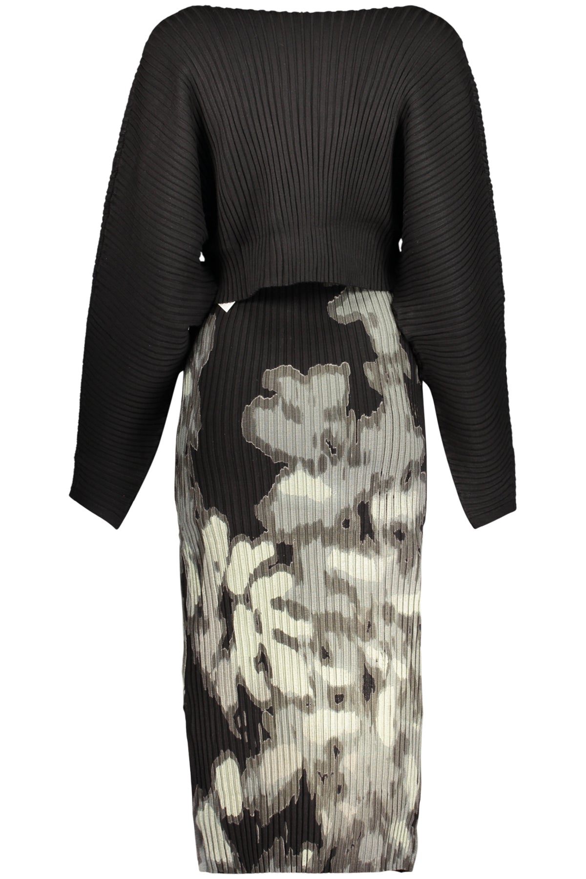 ROBE LONGUE NOIRE POUR FEMME DESIGUAL