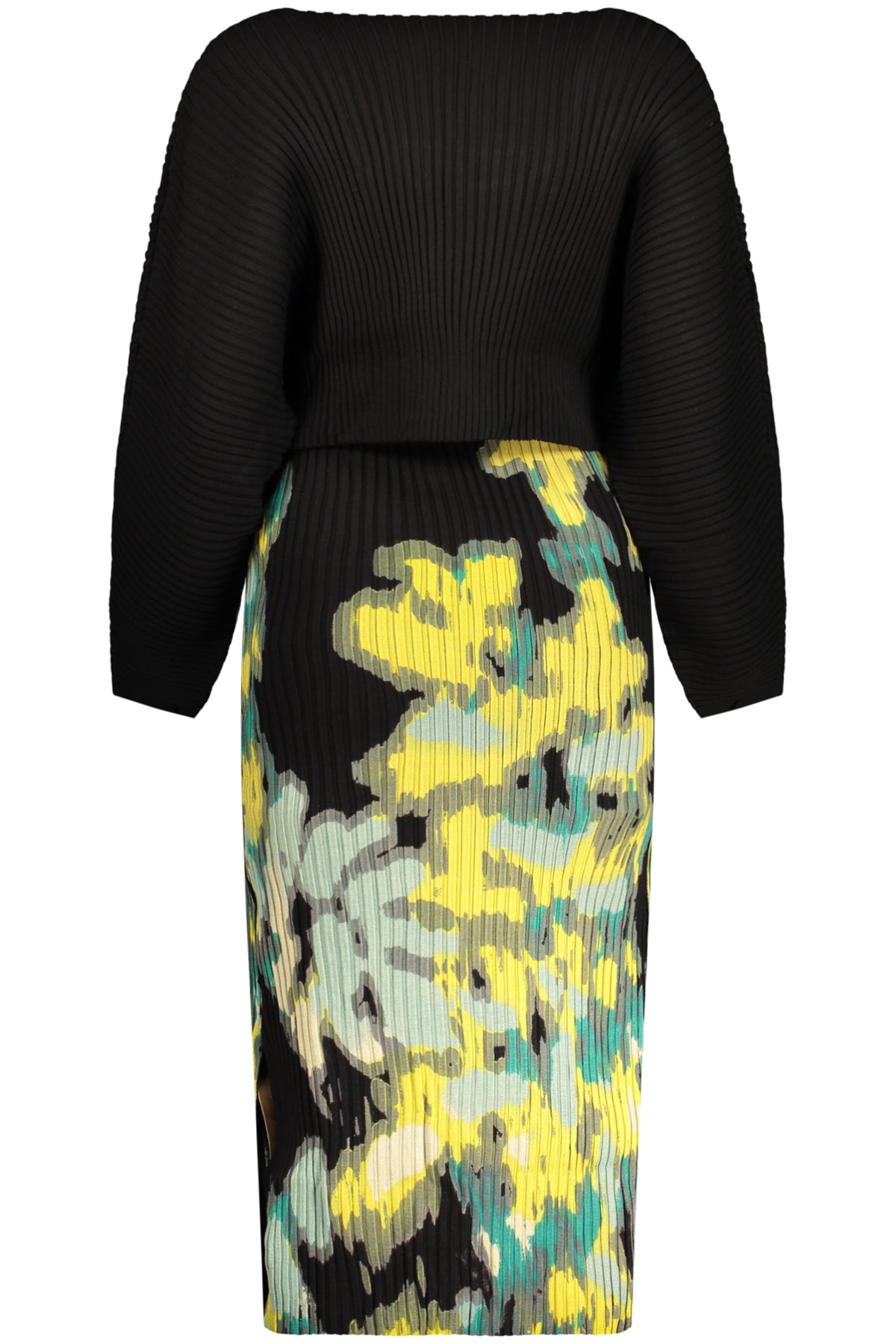 ROBE LONGUE NOIRE POUR FEMME DESIGUAL