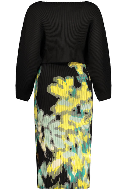 ROBE LONGUE NOIRE POUR FEMME DESIGUAL