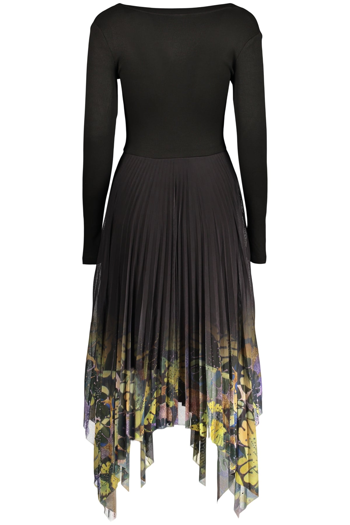 ROBE LONGUE NOIRE POUR FEMME DESIGUAL
