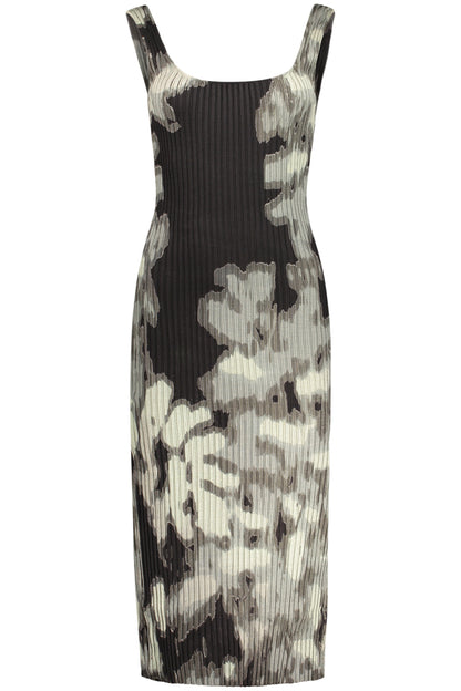 ROBE LONGUE NOIRE POUR FEMME DESIGUAL