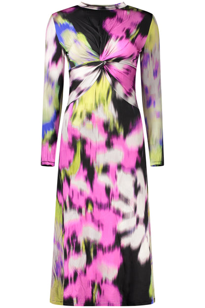 ROBE LONGUE ROSE POUR FEMME DESIGUAL