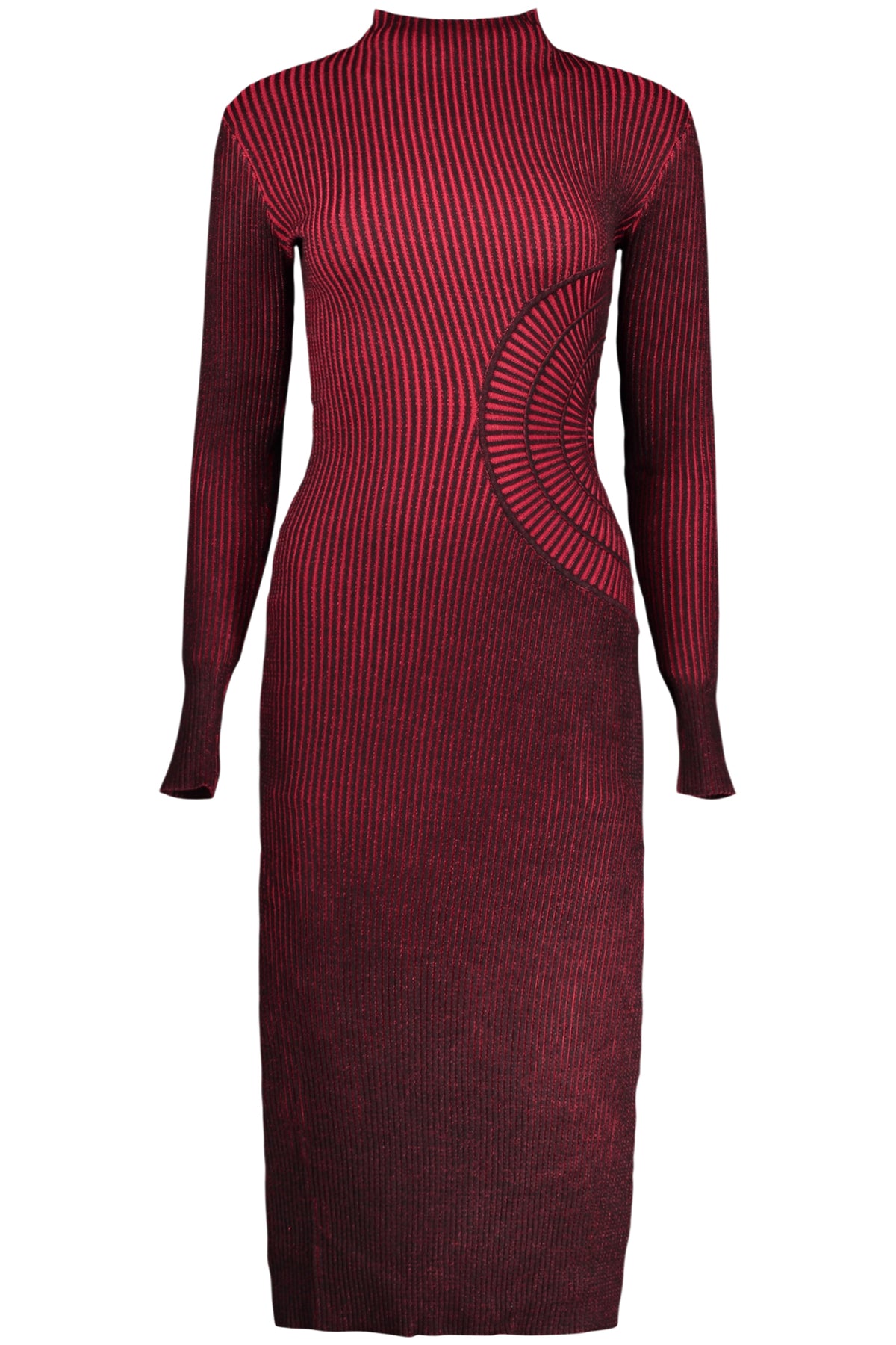ROBE LONGUE ROUGE POUR FEMME DESIGUAL