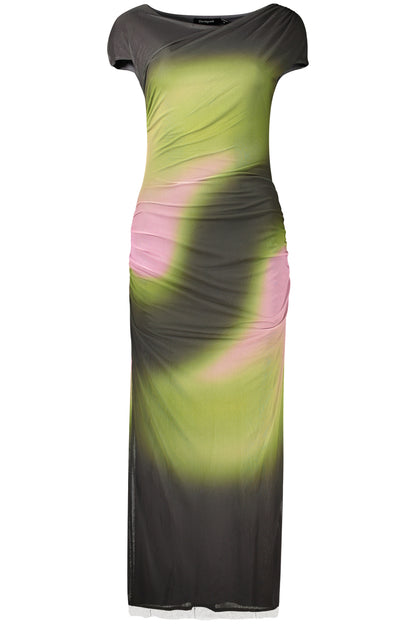 Robe longue verte pour femme DESIGUAL