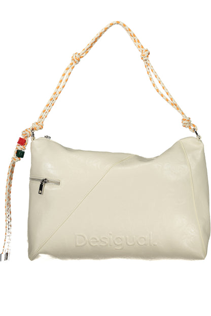 DESIGUAL WOMEN'S WHITE BAG