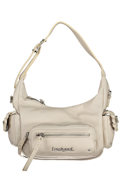 DESIGUAL WHITE WOMEN'S BAG