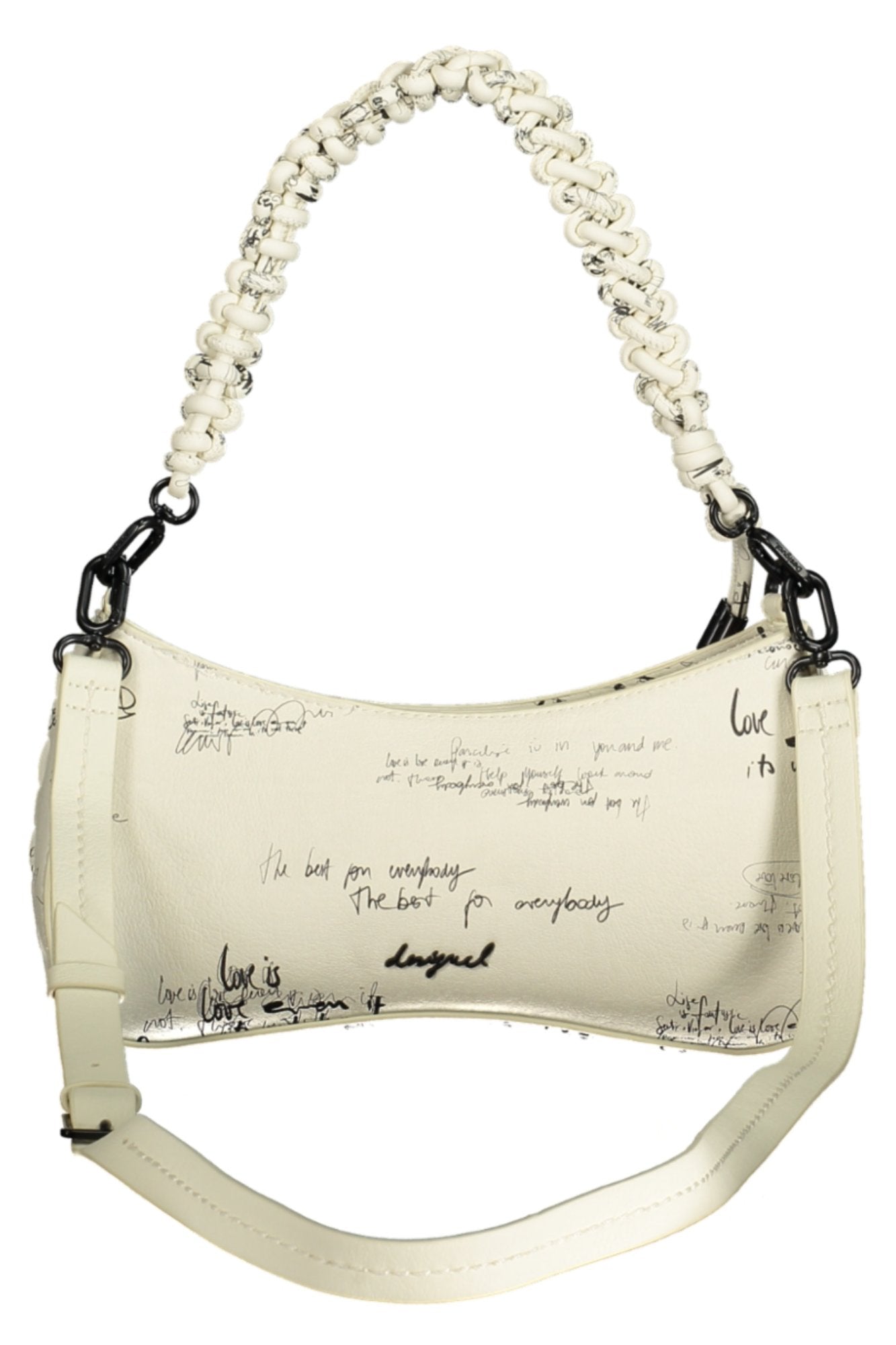 DESIGUAL WOMEN'S WHITE BAG