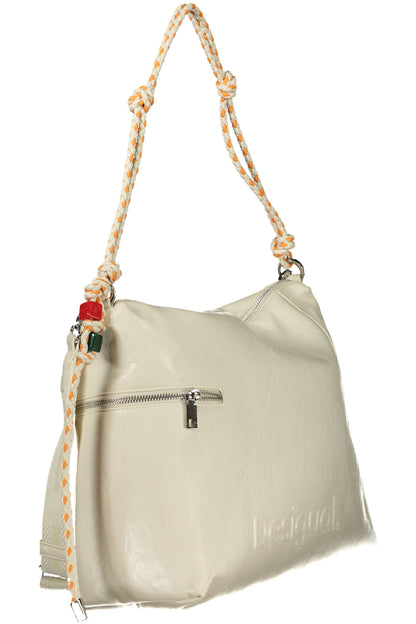 DESIGUAL WOMEN'S WHITE BAG