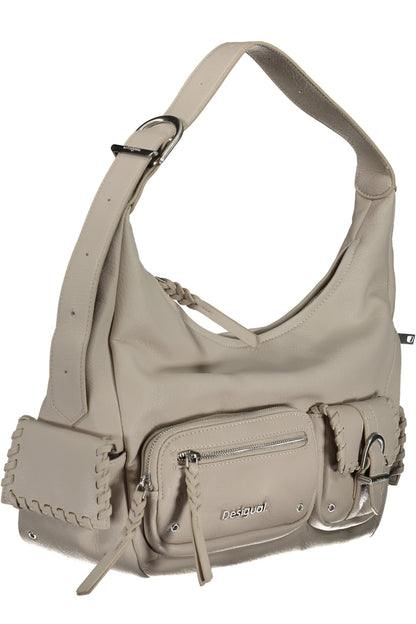 DESIGUAL WHITE WOMEN'S BAG