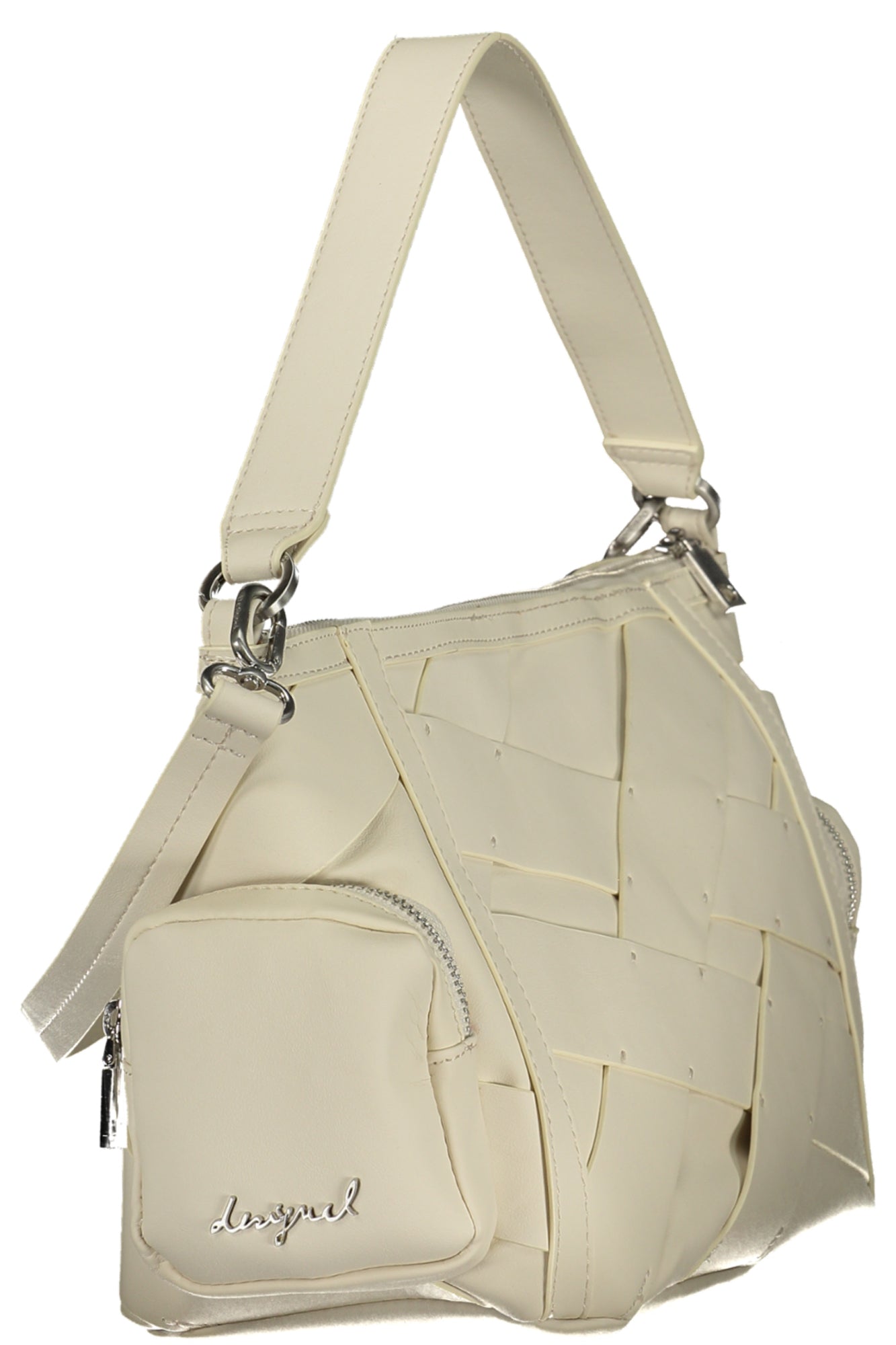 DESIGUAL WOMEN'S WHITE BAG