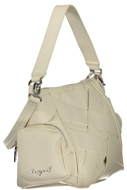 DESIGUAL WOMEN'S WHITE BAG
