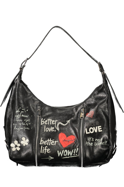 DESIGUAL WOMEN'S BLACK BAG