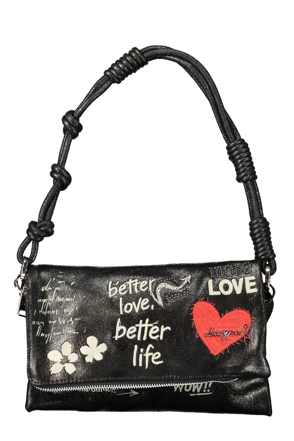 DESIGUAL WOMEN'S BLACK BAG