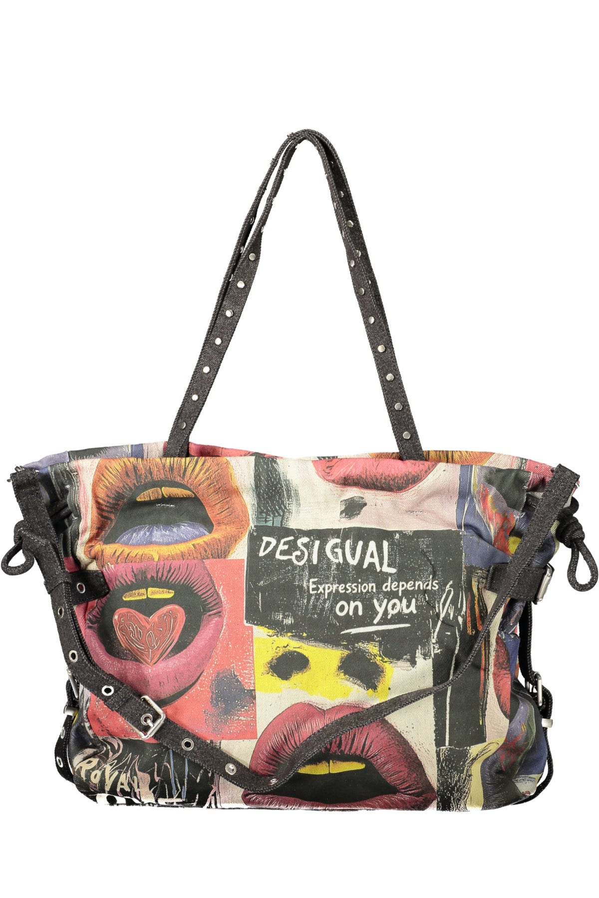DESIGUAL WOMEN'S BLACK BAG