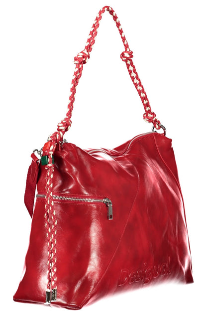 DESIGUAL WOMEN'S BAG RED