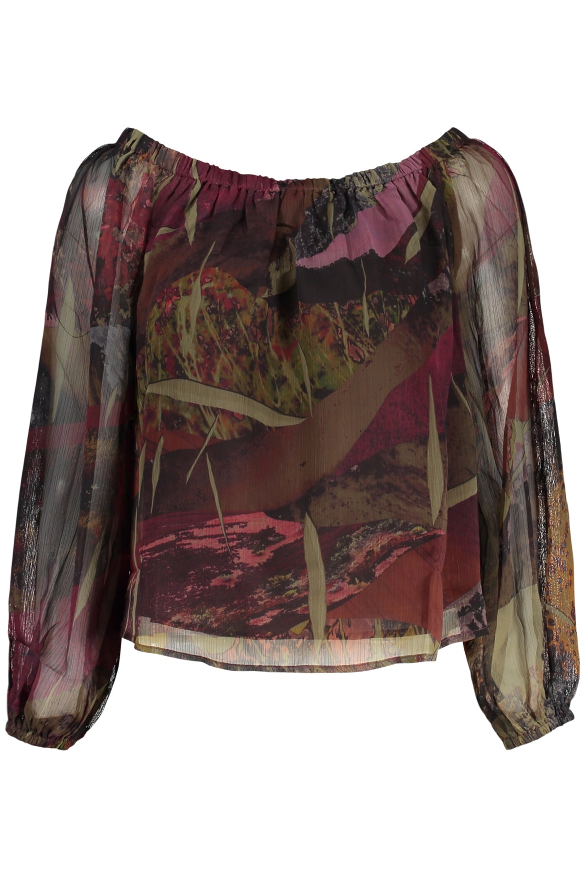 CHEMISE À MANCHES LONGUES POUR FEMME DESIGUAL, VERTE
