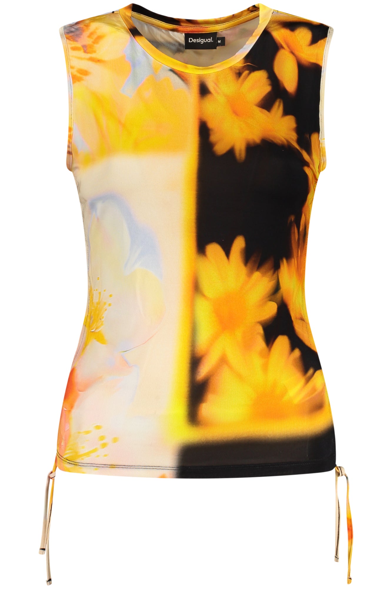 DESIGUAL WOMEN'S ORANGE TANK TOP