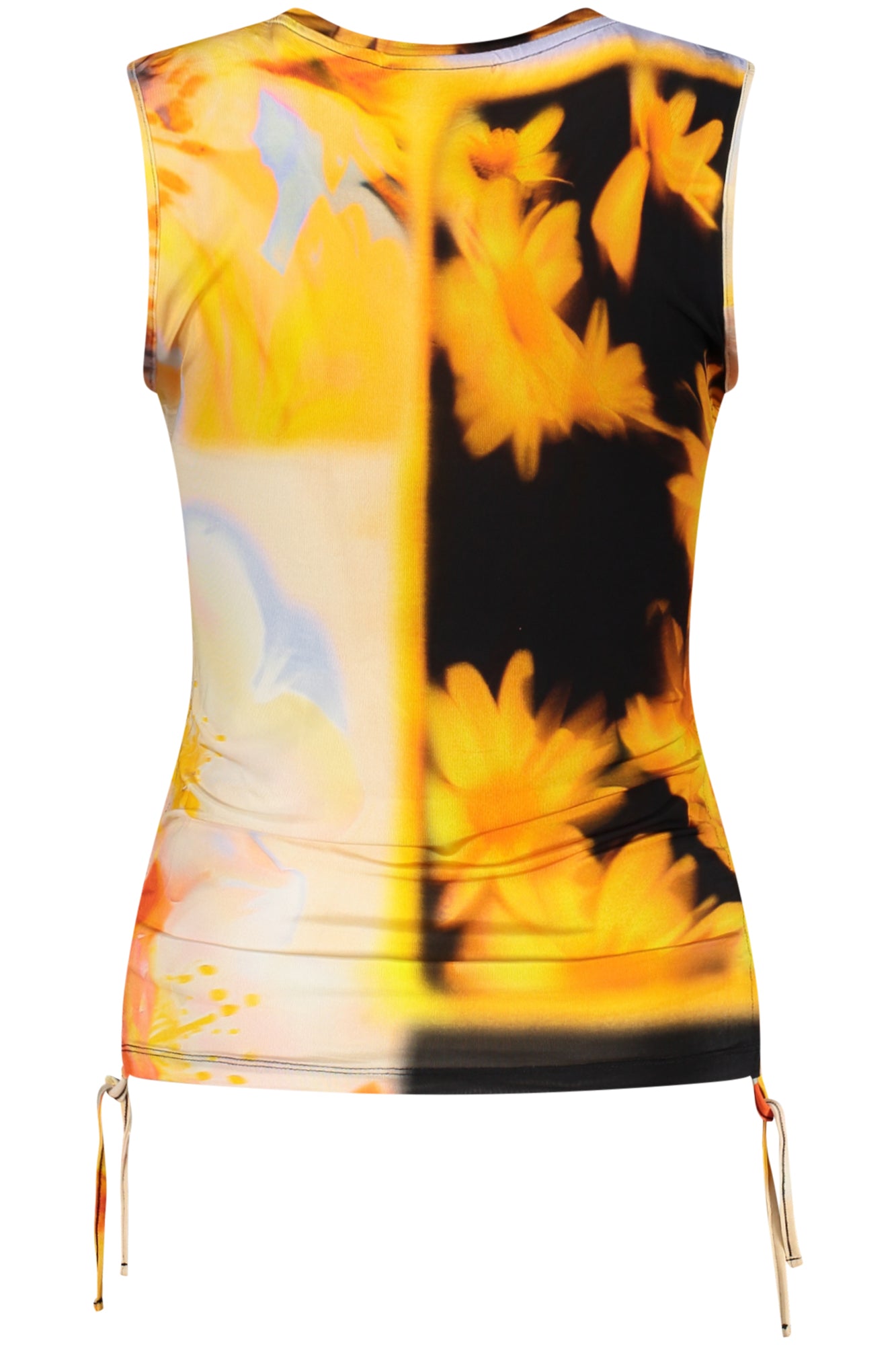 DESIGUAL WOMEN'S ORANGE TANK TOP