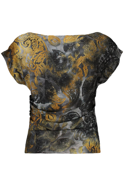 DESIGUAL WOMEN'S BLUE TANK TOP