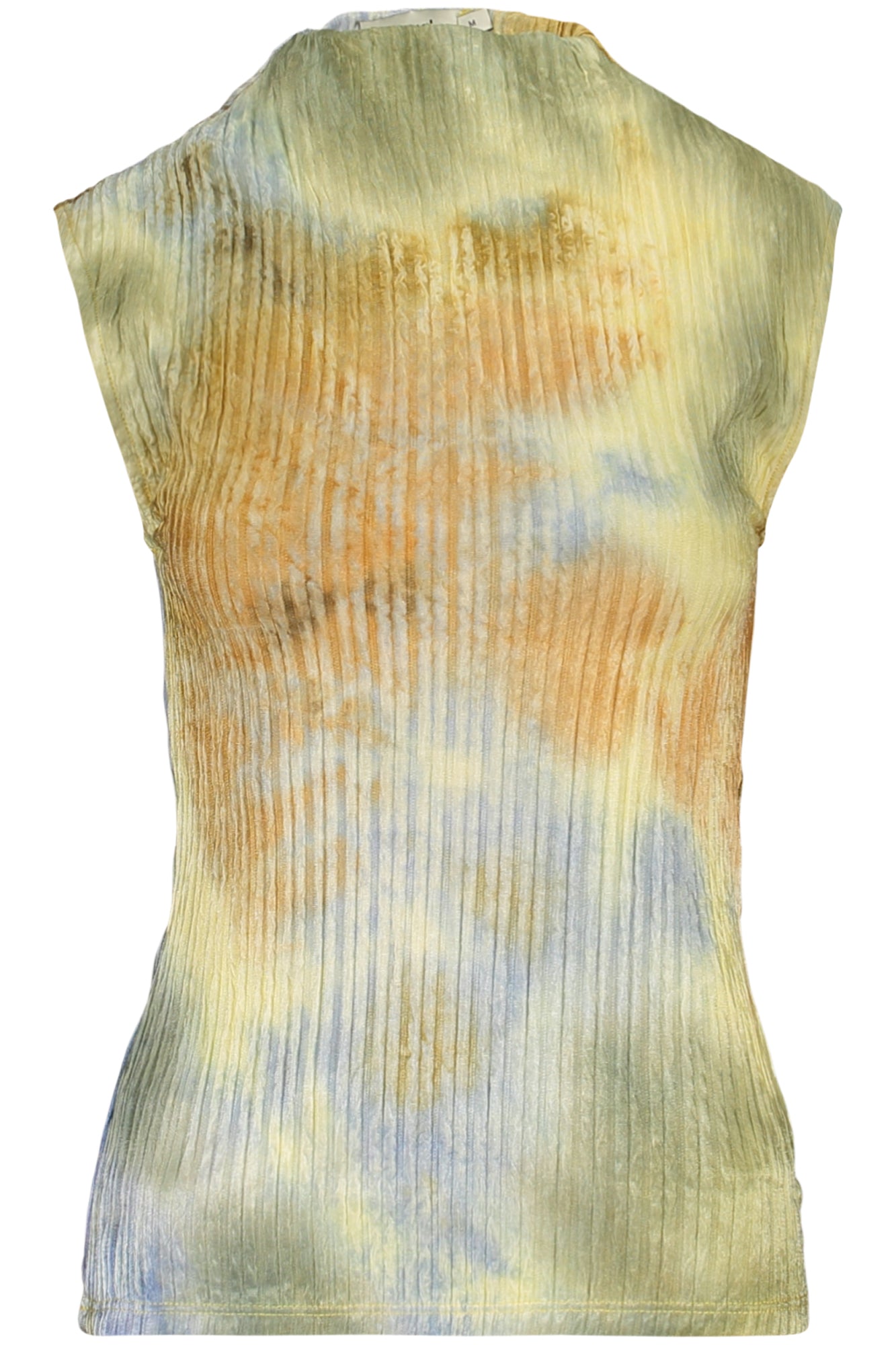 DESIGUAL WOMEN'S YELLOW TANK TOP