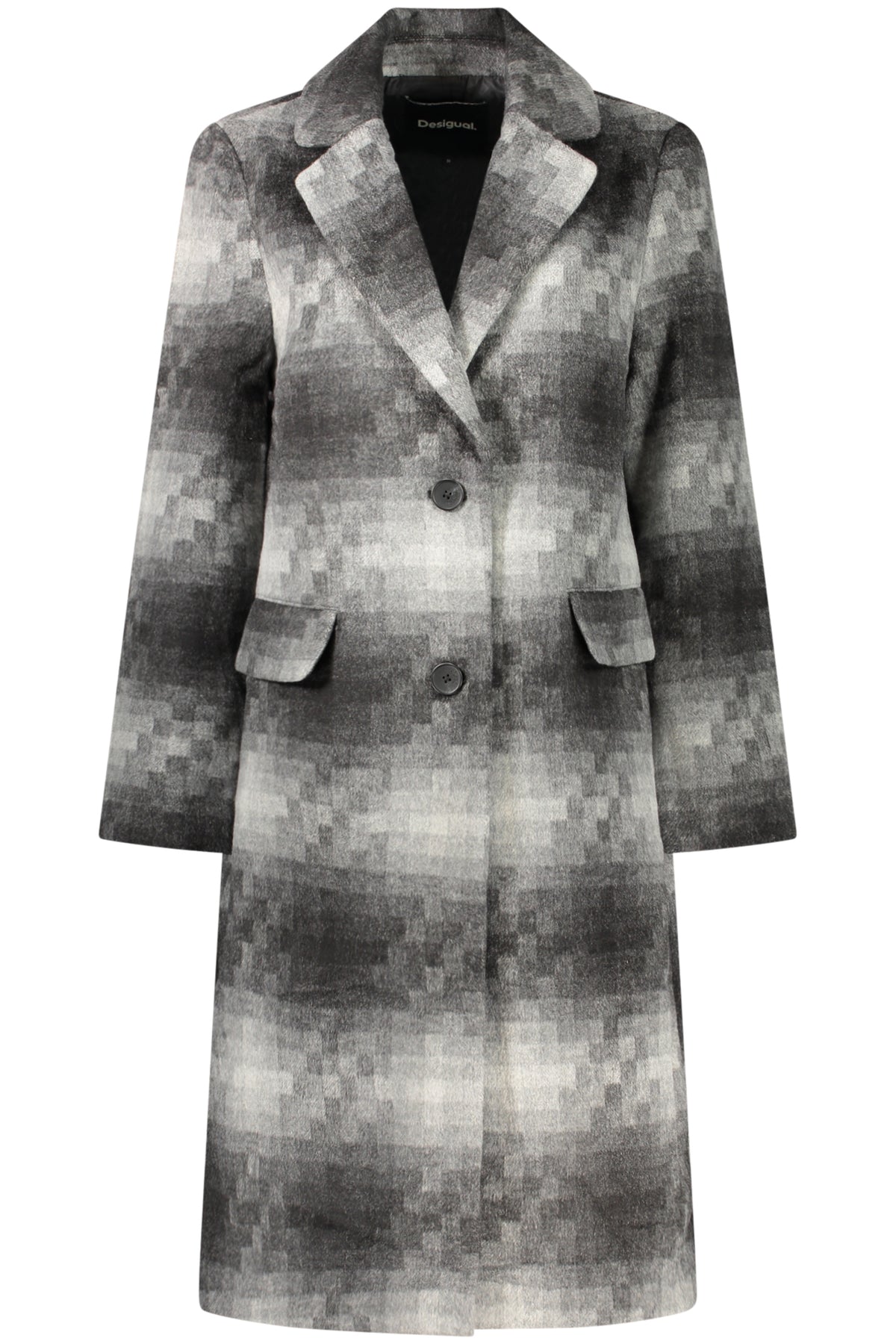 MANTEAU GRIS POUR FEMME DESIGUAL