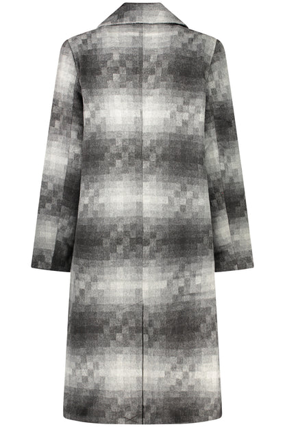 MANTEAU GRIS POUR FEMME DESIGUAL