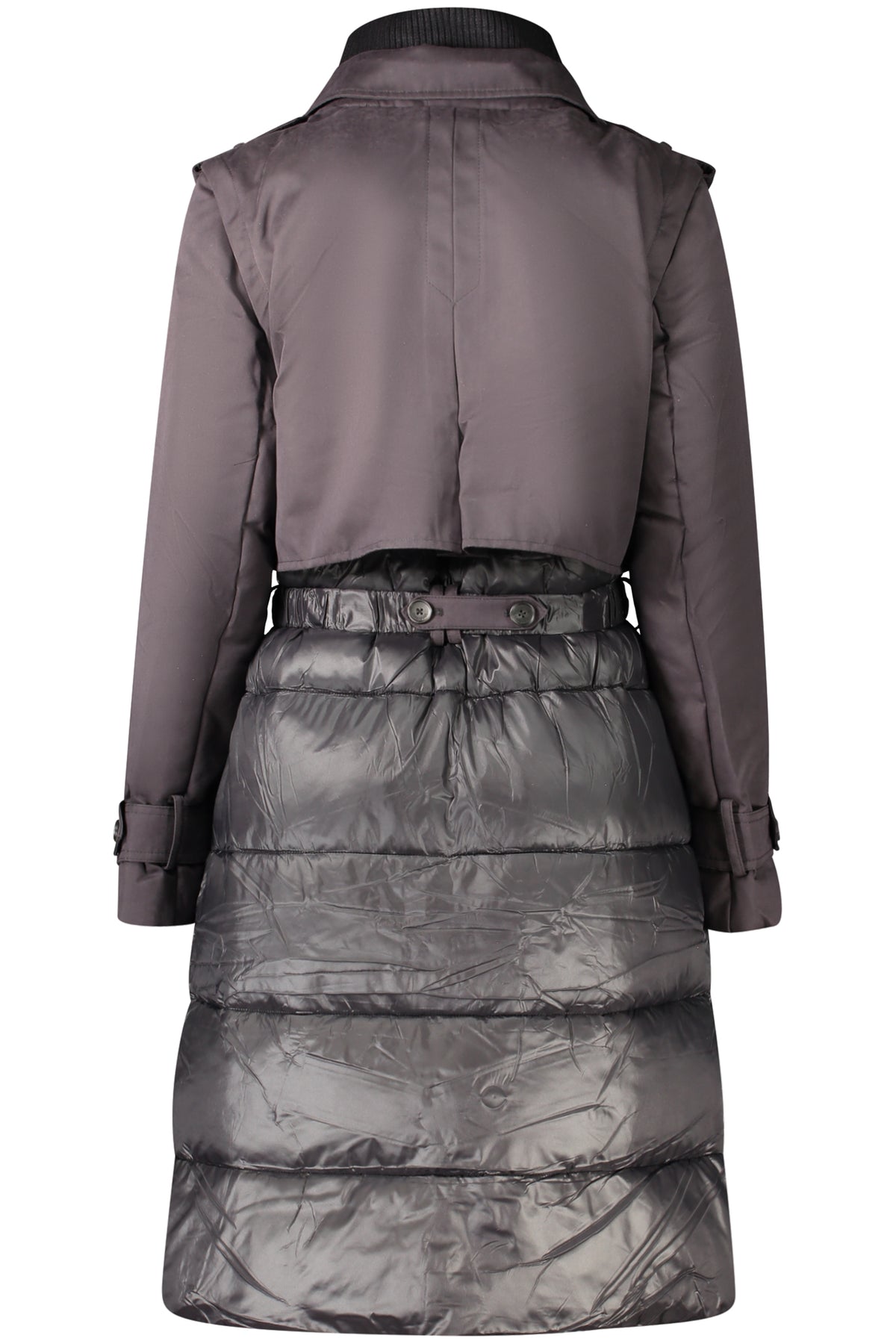 DESIGUAL WOMEN'S BLACK COAT