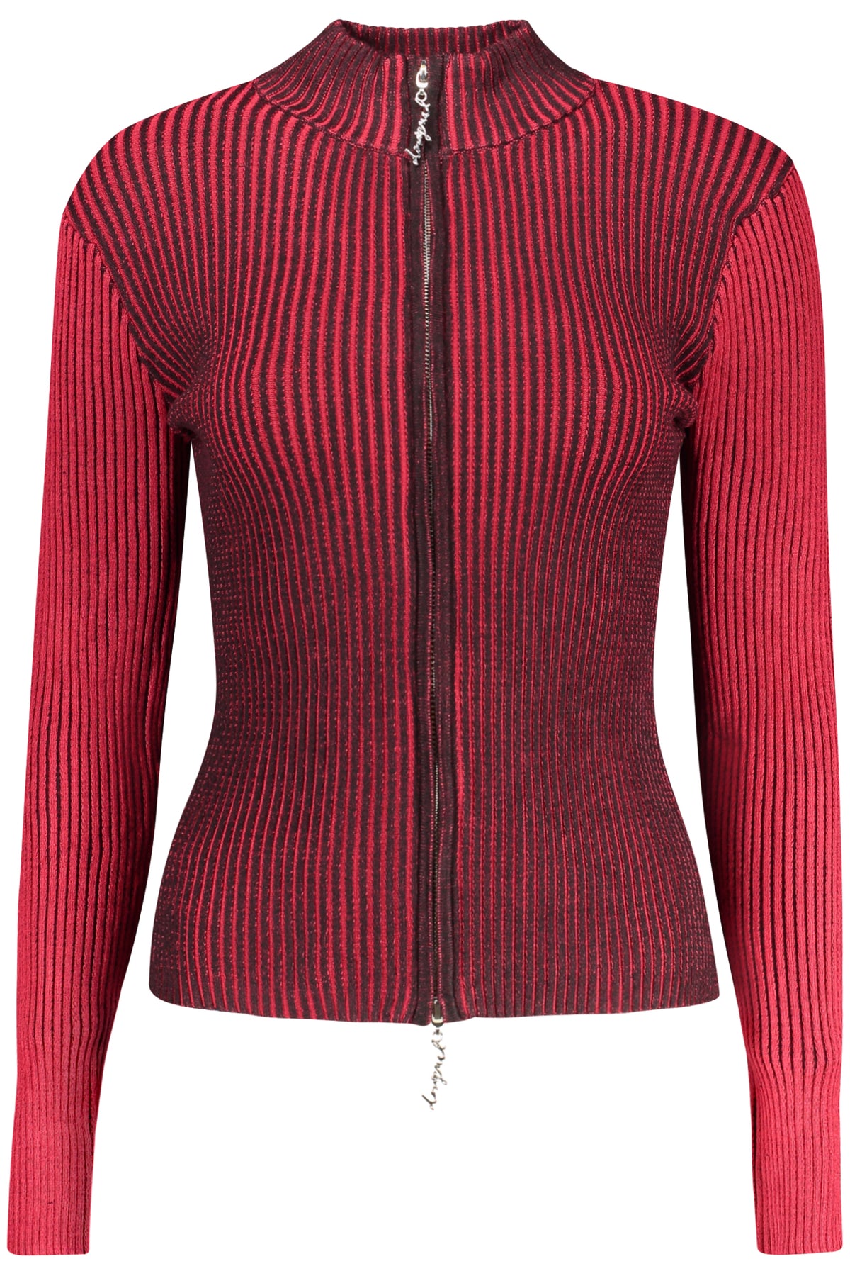 CARDIGAN ROUGE POUR FEMME DESIGUAL