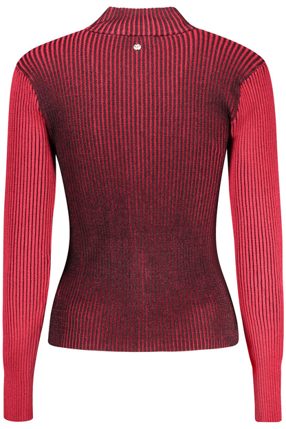 CARDIGAN ROUGE POUR FEMME DESIGUAL
