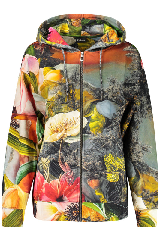 SWEAT-SHIRT FERMÉ POUR FEMME DESIGUAL, GRIS