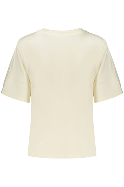 DESIGUAL WOMEN'S WHITE ZIP-UP SWEATSHIRT