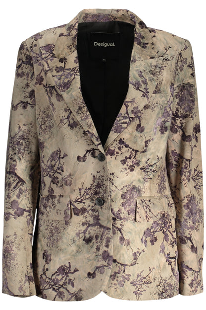 VESTE VERTE CLASSIQUE POUR FEMME DESIGUAL