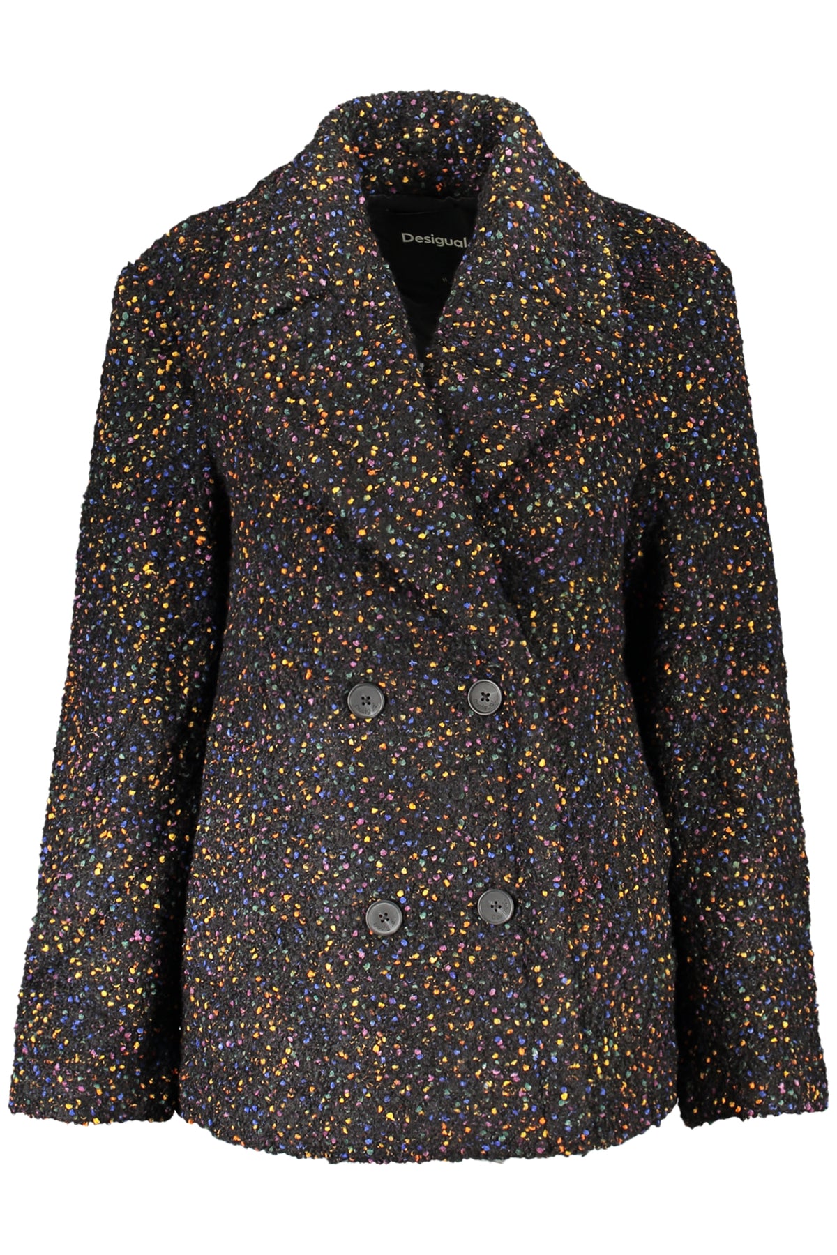 DESIGUAL WOMEN'S BLACK JACKET
