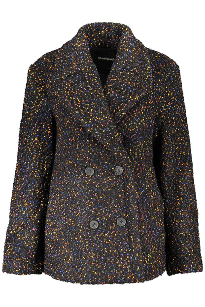 DESIGUAL WOMEN'S BLACK JACKET