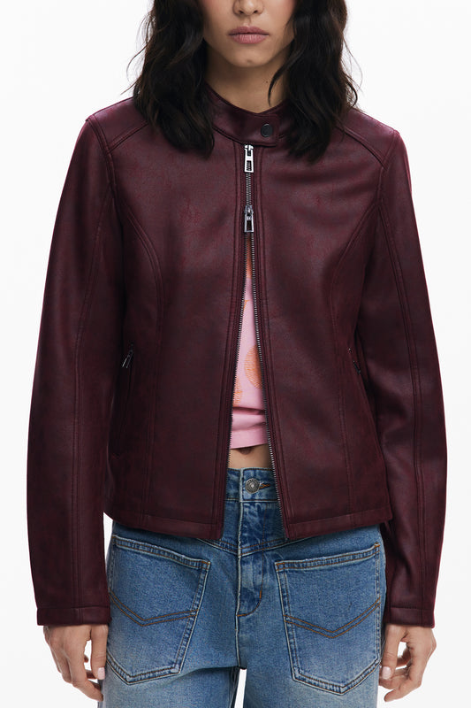 VESTE ROUGE POUR FEMME DESIGUAL