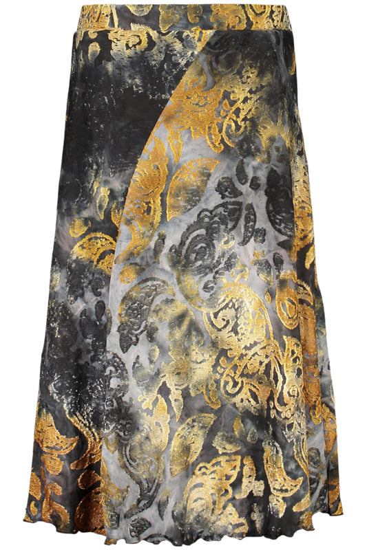 DESIGUAL WOMEN'S LONG BLUE SKIRT
