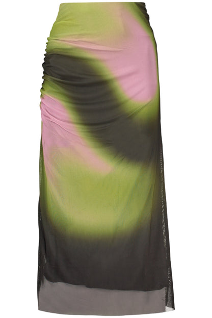 JUPE LONGUE VERTE POUR FEMME DESIGUAL