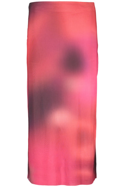 DESIGUAL WOMEN'S LONG PURPLE SKIRT
