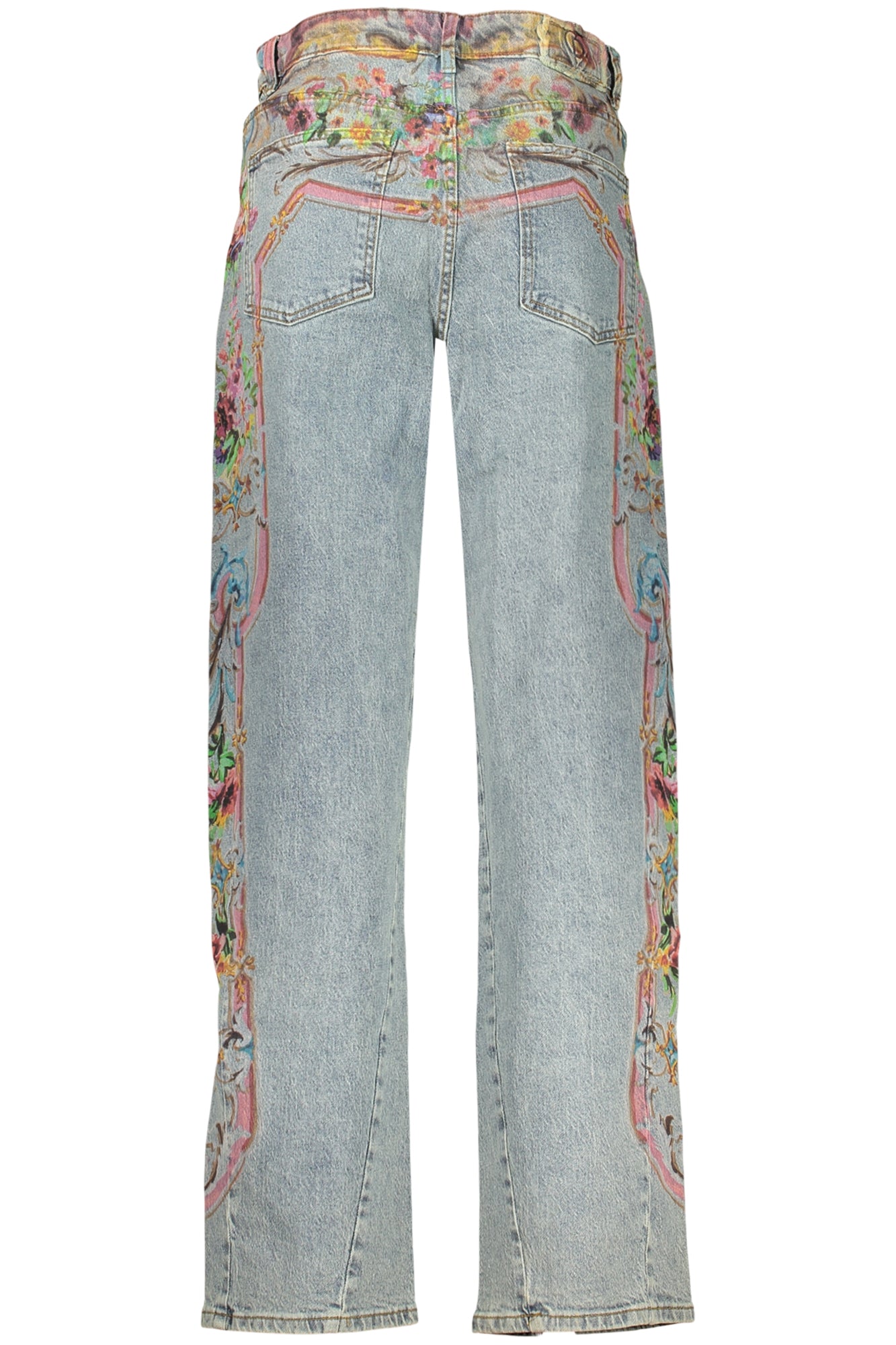 DESIGUAL WOMEN'S DENIM JEANS BLUE