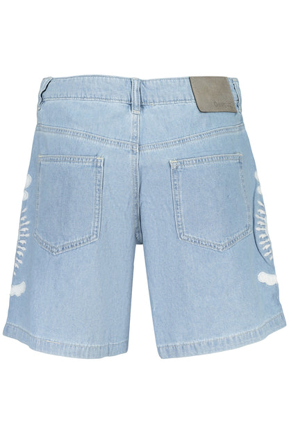 DESIGUAL WOMEN'S BLUE SHORT JEANS