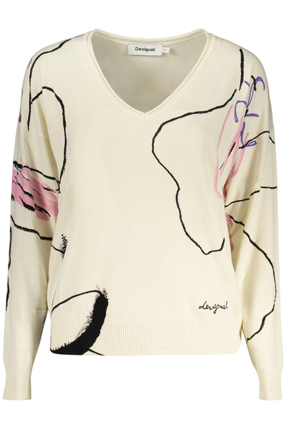 PULL BLANC POUR FEMME DESIGUAL