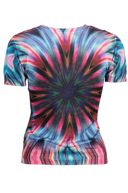 DESIGUAL WOMEN'S BLUE SWEATER