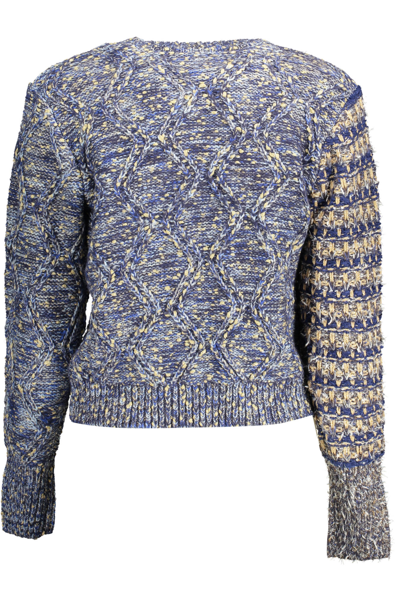 DESIGUAL WOMEN'S BLUE SWEATER