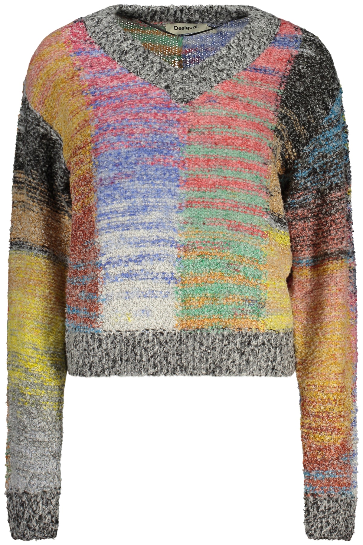 PULL JAUNE POUR FEMME DESIGUAL