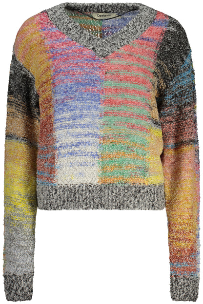 PULL JAUNE POUR FEMME DESIGUAL
