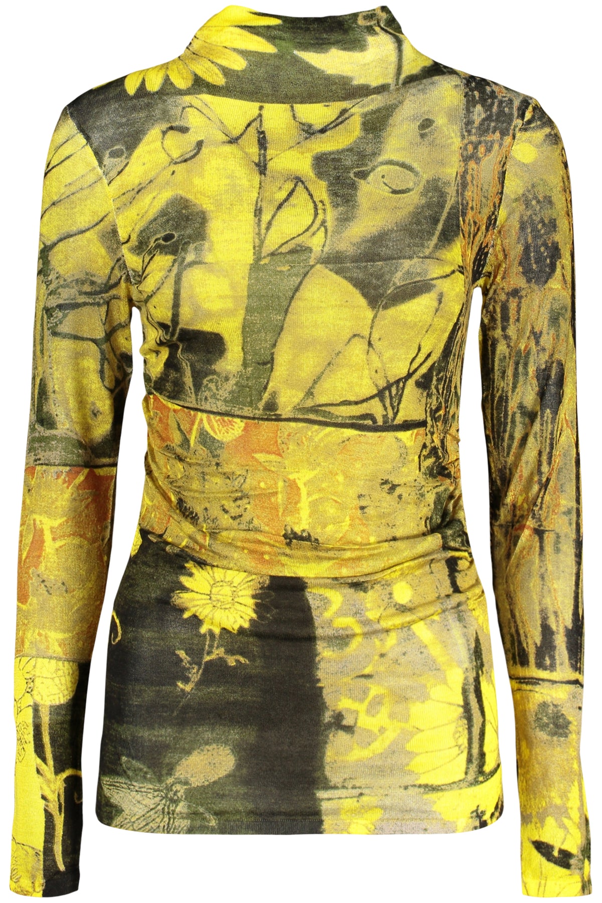 PULL JAUNE POUR FEMME DESIGUAL