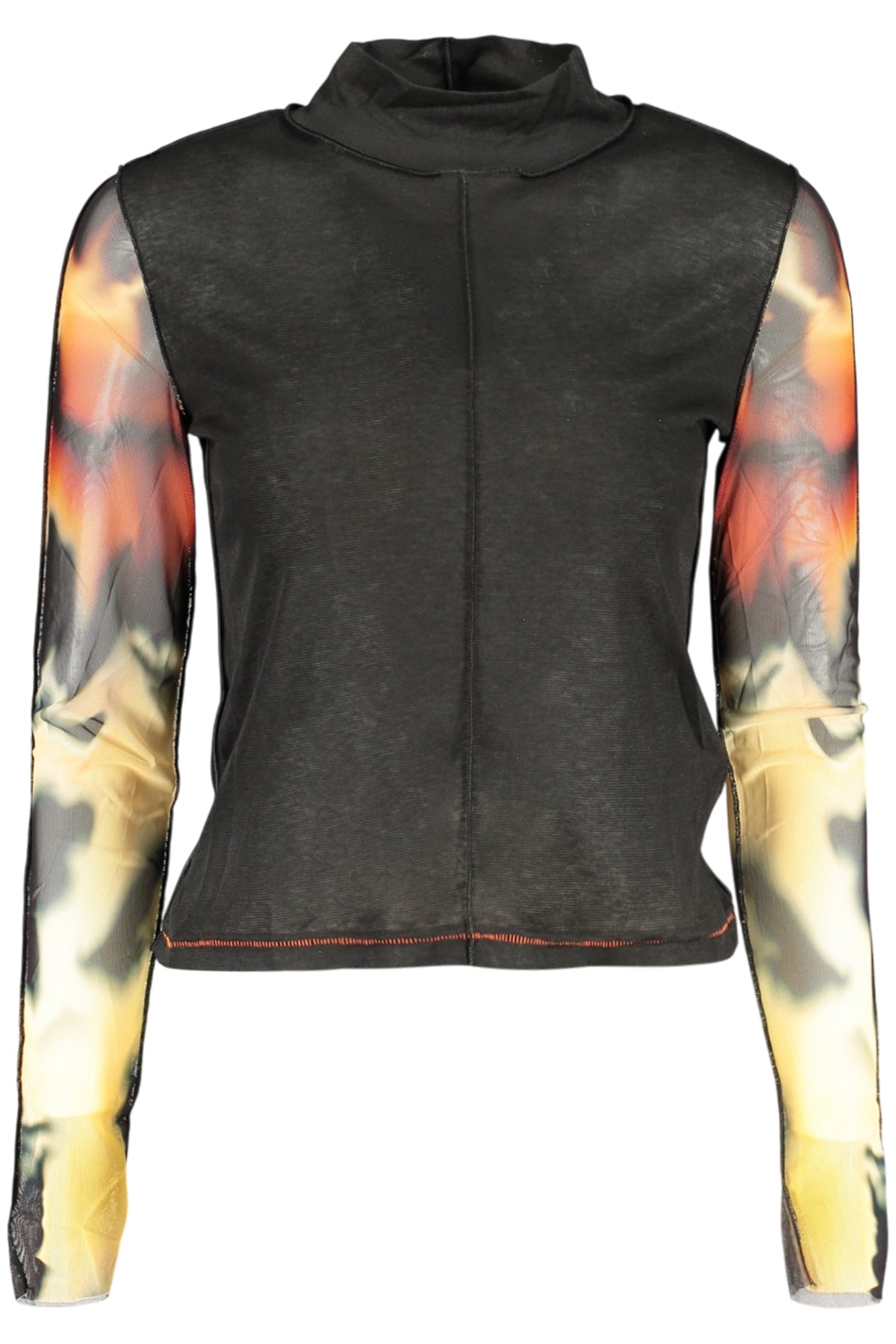 DESIGUAL WOMEN'S BLACK SWEATER