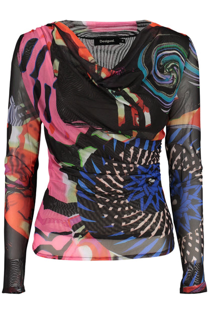 DESIGUAL WOMEN'S BLACK SWEATER